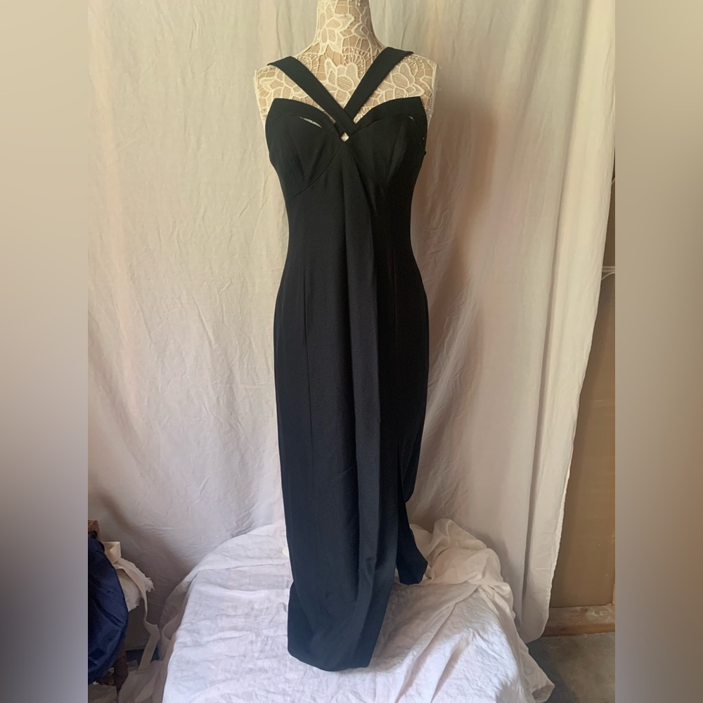 Formal long evening cocktail dress same one as seen Indecent Proposal.